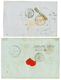 270 1844/52 COLONIES/ART 12 Et COLONIES/ART13 Sur 2 Lettres De MADEIRA Pour La FRANCE. Pas Courant. TTB. - Used Stamps