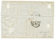 272 LIGNE De CORSE : 1854 20c(n°14) TB Margé Obl. PC 227 De BASTIA + MARSEILLE 1 BAT. A VAP. Sur Lettre Avec Texte De MA - Used Stamps
