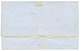 273 1856 40c(n°16) TTB Margé Obl. PC 1896 + ALGER MARSEILLE Sur Lettre D' ALGER Pour MARSEILLE. Indice 21. Rare En Doubl - Used Stamps