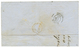 277 1859 GB 2p Obl. A26 + GIBRALTAR + ESPAGNE ORAN Rouge + Taxe 8 Sur Lettre Pour ORAN ALGERIE. TTB. - Used Stamps