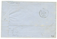 278 1862 20c(pd) Obl. PC 1496 + CAEN BAT A VAP. Sur Lettre Pour LE HAVRE. Cote 340€. Signé ROUMET. TB. - Used Stamps