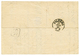 291 1866 40c(n°23) Obl. ANCRE + EUPHRATE 18 AOUT 66 Sur Lettre De MARSEILLE Pour PALERME(SICILE). TTB. - Used Stamps