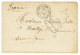 293 ILE MLAURICE : 1867 CORR. D'ARM. LIG. T PAQ FR N°1 + Taxe 30c Tampon(rare) Sur Enveloppe Avec Texte De PORT-LOUIS(MA - Used Stamps