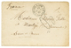 293 ILE MLAURICE : 1867 CORR. D'ARM. LIG. T PAQ FR N°1 + Taxe 30c Tampon(rare) Sur Enveloppe Avec Texte De PORT-LOUIS(MA - Usati