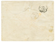 306 1862 10c(n°13) Pd + 40c(n°16) Obl. PC 3766 + ALEXANDRETTE SYRIE + POSTE FRANCAISE D' ALEP Bleu Sur Enveloppe Pour PA - Sonstige & Ohne Zuordnung