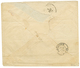 314 JAFFA : 1875 80c CERES Obl. GC 5089 + JAFFA SYRIE Sur Enveloppe Pour MARSEILLE. TTB. - Sonstige & Ohne Zuordnung