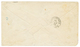 317 MERSINA : 1864 10c(n°23) + 40c(n°16) Obl. GC 5092 + MERSINA TURQUIE D' ASIE Sur Enveloppe Pour CONSTANTINOPLE. Cote  - Autres & Non Classés