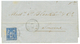 318 "MERSINA" : 1878 25c Sage Bleu Obl. MERSINA TURQUIE D'ASIE Sur Lettre Pour SMYRNE. TB. - Altri & Non Classificati