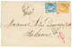 326 1867 20c(n°29) + 40c(n°31) Obl. GC 5095 + ITALIE 1 SALONIQUE Sur Lettre Pour PALERME(SICILE). TB. - Altri & Non Classificati