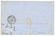 327 1871 CERES 10c + 25c(x2) Obl. SALONIQUE TURQUIE D'EUROPE Bleu Sur Lettre Pour CONSTANTINOPLE. TB. - Altri & Non Classificati