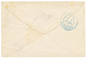 466 1872 10c AIGLE TB Margé Obl. 64 Pts + REUNION ST DENIS Sur Enveloppe (non Fermée) Pour PARIS. Affrt Trés Rare à 10c  - Sonstige & Ohne Zuordnung