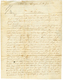 480 1836 Cachet Bleu BUGIE (POSS. D'AFR.) Sur Lettre PURIFIEE Avec Texte Daté "BOUGIE" Pour PARIS. RARE. TTB. - Other & Unclassified