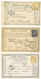 486 1874/78 Lot 3 CARTES PRECURSEURS Utilisées En ALGERIE (MILIANAH, PHILIPEVILLE, BONE). TTB. - Other & Unclassified