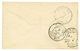 492 1902 1c + 4c Obl. FADA-N'GOURMA HAUT-DAHOMEY (rare) Sur Env. Pour La FRANCE. Verso,DJOUGOU + PORTO-NOVO. TB. - Other & Unclassified