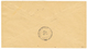 503 1903 TAXE 30c Surchargé A PERCEVOIR En Rouge (n°16) Obl. TIEN-TSIN POSTE FRANCAISE Sur Enveloppe TAXEE Pour Un Milit - Other & Unclassified