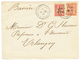 509 "NINGPO" : 19134c S/ 10c + 6c S/ 15c Obl. NINGPO CHINE POSTE FRANCAISE Sur Enveloppe Pour La BAVIERE. Bureau Trés Ra - Other & Unclassified