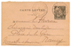 516 PRECURSEUR : 1892 COLONIES GENERALES Devant D' Entier Postal 25c Obl. GRAND-BASSAM COTE D'OR Pour La FRANCE. Oblitér - Andere & Zonder Classificatie