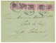 569 1913 05 S/ 15c(x5) Obl. DEUTSCHE SEEPOST XXXII Sur Enveloppe Pour LAS PALMAS (CANARIES). Superbe. - Other & Unclassified
