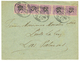 569 1913 05 S/ 15c(x5) Obl. DEUTSCHE SEEPOST XXXII Sur Enveloppe Pour LAS PALMAS (CANARIES). Superbe. - Autres & Non Classés