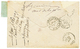 605 MARTINIQUE : 1871 CG 20c CERES + Bande De 5 Du 1c LAURE (1 Ex. Avec Pli) Obl. MQE Sur Enveloppe Au Tarif Militaire D - Other & Unclassified