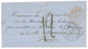 628 PRISONNIER Au PENITENCIER De L' ILE De NOU : 1872 NLLE CALEDONIE NOUMEA + Taxe 12 Sur Lettre Avec Texte "J. RINGARD  - Autres & Non Classés