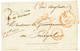 665 1852 Mre De La MARINE ET DES COLONIES + BUREAU CENTRAL(60) + PD Rouge+ LONDON SHIP-LETTER Sur Enveloppe(pd) Pour LE  - Sonstige & Ohne Zuordnung