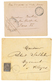 673 2 Lettres : 1903 KOULIKORO SOUDAN + CORPS D'OCCUP. SOUDAN Et 1902 10c Obl. NIORO Pour KAYES. TB. - Sonstige & Ohne Zuordnung