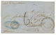 683 1857 Grand Cachet ST PIERRE & MIQUELON Sur Lettre (ss Texte) Pour GRANVILLE. RARE. TB. - Autres & Non Classés