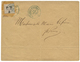 688 1886 PROVISOIRE 5c(n°16) Obl. ST PIERRE ET MIQUELON Sur Enveloppe Locale. Le Timbre Détaché Cote 1700€. RARE. TB. - Sonstige & Ohne Zuordnung