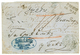 714 1857 BROOD + Negativ Cachet On Entire Letter From SARAJEVO To VIENNA. Vvf. - Other & Unclassified