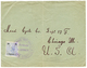 721 1 P Canc. NAVIGAZIONE GEN. ITALIANA PIROSCAFO S.GIORGIO / FLORIO RUBATTINO On Envelope (flap Missing) To USA. Very S - Autres & Non Classés