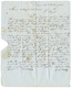 732 BELGRADE : 1857 BELGRAD + Disinfected Cachet(verso) On Entire Letter From MONASTIR To PEST. Vf. - Levante-Marken