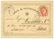 744 SALONIQUE : 1881 P./Stat 5s Canc. SALONICCO To FRANCE. Superbe. - Eastern Austria