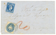 745 SCIO-CSEME : 1865 LOMB. VENETIA 10s Canc. SCIO-CESME + GREECE 20l On Entire Letter To SYRA. Vf. - Oriente Austriaco