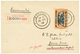 750 BELGIAN CONGO : 1918 OCC. BELGE 5F Canc. KIGOMA On REGISTERED Envelope To SWITZERLAND. Superb. - Altri & Non Classificati