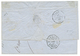 756 DANISH WEST INDIES - FRENCH Mail : 1865 FRANCE 80c(x2) Canc. ANCHOR + Danish Cachet ST THOMAS On Cover (double Rate) - Dänische Antillen (Westindien)