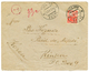 758 ESTONIA To KOREA : 1924 9m + 25p Block Of 4(reverse) Canc. TALLINN EESTI On Taxed Envelope To KINSEN KOREA. Extremel - Crete