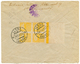 758 ESTONIA To KOREA : 1924 9m + 25p Block Of 4(reverse) Canc. TALLINN EESTI On Taxed Envelope To KINSEN KOREA. Extremel - Kreta