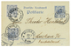 786 1901 GERMANY P./Stat 2pf + GERMANY 2pf(x2) Canc. PEKING To MUSKAU. Rare. Superb. - Sonstige & Ohne Zuordnung