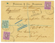 797 Incoming Mail : 1904 BEA 1/2a + 2a(x2) Canc. FOREIGN REGISTRATION DEPARTMENENT On REGISTERED Envelope From MOMBASA V - Autres & Non Classés