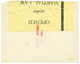 806 1919 GEA 6c Canc. TANGA + PASSED CENSOR / C.T DSM In Red + Large Yellow CENSOR LABEL On Envelope To SWITZERLAND Taxe - Autres & Non Classés