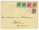 830 1900 3pf(n°1)x2 With 2 Different Shades + 5pf(n°2)+ 10pf(n°3) Canc. TANGER On Envelope To GERMANY. Signed RICHTER. V - Autres & Non Classés