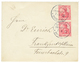 832 "ALKASSAR - MITLAUFER" : 1902 GERMANY 10pf(x2) Canc. ALKASSAR On Envelope To GERMANY. Signed STEUER. SCARCE. Vvf. - Sonstige & Ohne Zuordnung