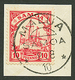 850 SAMOA : 1910 10pf Canc. MALUA On Piece. Superb. - Autres & Non Classés