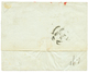 868 LOMBARDO-VENETIA : 1850 10c Strip Of 3 Canc. BRESCIA On Cover To MILANO. AVI Certificate(2010). Vf. - Non Classés