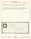 879 1855 SARDINIA 20c(n°8d) With 4 Large Margins Canc. IVREA On Envelope To S. REMO. RAYBAUDI Certificate(1987). Vvf. - Non Classés