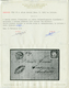 883 1862 10c Oliva Chiaro (n°14Db) With 4 Large Margins Canc. LIVORNO On Cover To SORBELLA. RAYBAUDI Certificate (1979). - Ohne Zuordnung