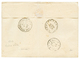 886 1862 Paire 10c (n°14D)x2 Canc. BRESCIA On Cover To CASTELGRINALDO. Signed OLIVA. Vf. - Non Classés