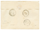 886 1862 Paire 10c (n°14D)x2 Canc. BRESCIA On Cover To CASTELGRINALDO. Signed OLIVA. Vf. - Ohne Zuordnung