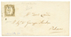 888 "CALACHIBETTA - SICILY" 1861 SARDINIA 10c(n°14Cg) Canc. CALACHIBETTA On Cover To PALERMO. Rare. Vf. - Non Classés